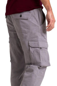 Pantalones Cargo para hombre de calidad superior al por mayor, ropa de calle personalizada con múltiples bolsillos, último diseño y función antiarrugas - Product Image 3