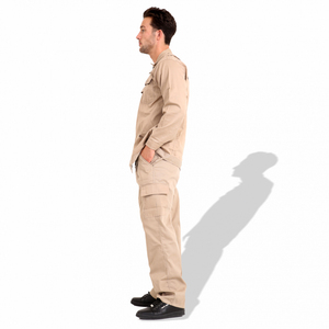 Algodón transpirable Nuevo diseño Uniforme DE SEGURIDAD personalizado Venta al por mayor Ropa de trabajo de construcción Uniforme DE SEGURIDAD Hecho en Pakistán - Product Image 5