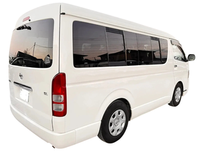 Modelo 2023 utilizado para Toyota HiAce GL autobús de techo alto 15 plazas sin accidentes 100% que funciona con dirección izquierda 1 año de garantía - Product Image 2