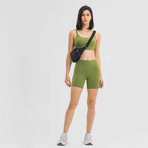 Vente en gros de vêtements de sport en nylon spandex personnalisés de haute qualité pour femmes adultes, soutien-gorge débardeur sexy de grande taille pour femmes - Product Image 4