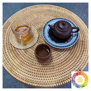 Placas de cargador de ratán hechas a mano de primera calidad, Mantel Individual rústico, decoración de mesa de comedor, colgante de pared Natural para el hogar y eventos - Product Image 5