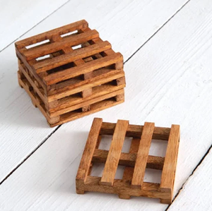 Sous-verres en bois de style vintage Sous-verres durables pour la décoration intérieure classique Vaisselle protectrice disponible au prix de gros - Product Image 6