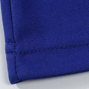 เสื้อโปโลลำลองผู้ชายขนาด220กรัม, เสื้อทรงสลิมฟิตแขนสั้นระบายอากาศได้ดีสไตล์สตรีทฤดูร้อนสีพื้น - Product Image 5