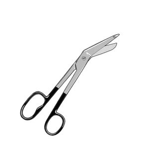 Tijera de cirugía con mango de Color negro de grado quirúrgico, tijera de operación médica ortopédica, tijeras rectas y curvas - Product Image 2