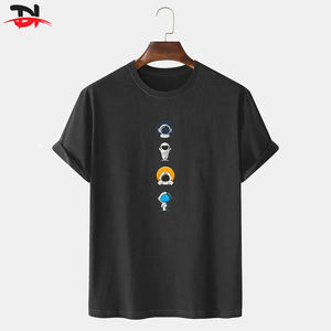 100% Premium microfibra personalizada Fitness camiseta de secado rápido para hombres algodón de alta calidad con estampado de logotipo - Product Image 2