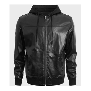 แจ็กเก็ตหนังผู้ชายน้ำหนักเบาออกแบบได้ตามที่ต้องการ - Product Image 6
