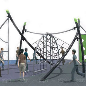 Aire de jeux verticale d'aventure HP-OPRC 010 avec murs d'escalade multi-niveaux - Product Image 1