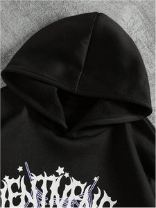 ชุดวอร์ม2ชิ้นสำหรับผู้ชายชุดวอร์มชุดกีฬาพร้อมฮู้ดสำหรับใส่วิ่งออกกำลังกายในยิม - Product Image 4