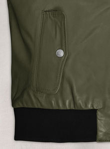 เสื้อแจ็กเก็ตหนังสำหรับผู้ชายเสื้อแจ็กเก็ตนักบินมอเตอร์รถจักรยานยนต์ทนทานแฟชั่นสำหรับฤดูหนาว - Product Image 3