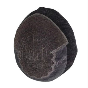 Peluca de Cabello Remy Indio TAZ HAIR BANGLADESH THB 2025 con Flequillo, Base sin Pegamento, Color Rubio, Densidad 130%-250%, Nudos Decolorados - Product Image 3