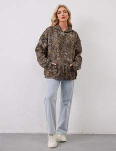 เสื้อฮู้ดผู้ชายแฟชั่นลำลองลายตลกทรงโอเวอร์ไซส์ รับผลิตแบบ OEM คุณภาพดีที่สุด เสื้อฮู้ดโจ๊กเกอร์พิมพ์ลายระบายอากาศ ปี 2025 - Product Image 6