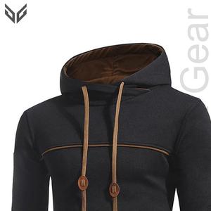 Sweats à capuche légers pour hommes du fabricant pakistanais couleur unie hiver polaire col à capuche ODM approvisionnement bas quantité minimale de commande - Product Image 6