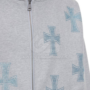 ชุดวอร์มประดับพลอยเทียมมีสไตล์สำหรับผู้ชายชุดวอร์มประดับพลอยเทียมทันสมัยดีไซน์เป็นประกาย - Product Image 6