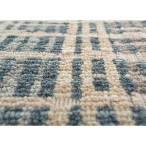 Alfombras de Lana Tejidas a Mano en Beige y Marrón, Estilo Boho, Patrón Tabriz, para el Hogar, para el Pasillo, Rectangulares, para la Entrada - Reb-1719 - Product Image 3