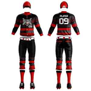 Conjunto de uniforme de béisbol de ajuste Atlético personalizado para hombres y mujeres, ropa deportiva transpirable personalizada para jugadores de Softbol - Product Image 4