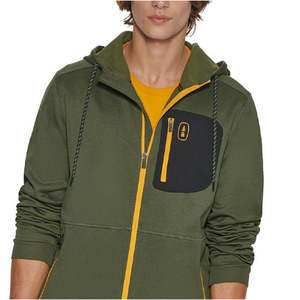 เสื้อแจ็คเก็ตมีฮู้ดแบบซิปเต็มตัวสำหรับผู้ชาย รุ่น Highline Trail ทรงปกติ ระบายอากาศได้ดี สีเขียว ไซส์ X-Large - Product Image 2