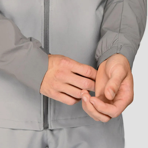 Wholesale Men's Casual Softshell Jacket Winter Cotton Puffer Design Fashionable Outerwear <b>Stand</b> Waterproof Windproof Canvas - Product Image 4