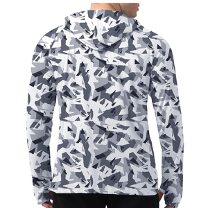 Venta al por mayor de manga larga sublimación impresión bajo pesca Jersey Diseña tu propio Tounament sublimado pesca Jersey - Product Image 2