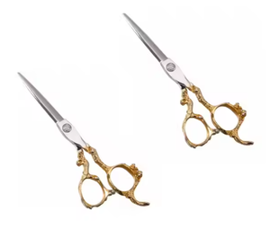 Tijeras de corte de peluquero de acero inoxidable de estilo atractivo Diseño personalizado a la venta Disponible en Pakistán - Product Image 4