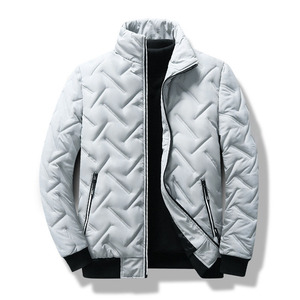 Veste d'hiver réversible imperméable pour homme, à capuche, en velours, fermeture éclair, rétro, décontractée, épaisse, chaude, grande taille, trench-coat - Product Image 4