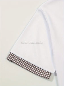 Polo de verano para hombre, camiseta de manga corta con logotipo personalizado, polos largos de peso pesado, polos para hombre - Product Image 2