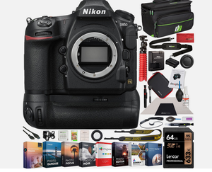 กล้อง DSLR 2in1 D850คุณภาพสูง45.7MP 4K FX สแตนเลสชุดบอดี้ดิจิตอลชุดแบตเตอรี่ Grip Pro - Product Image 2