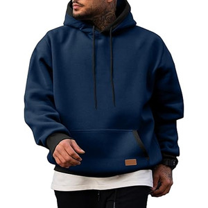 Venta al por mayor de sudaderas con capucha gráficas personalizadas de peso pesado de lana de algodón de gran tamaño sudaderas con capucha y sudaderas con capucha para hombres hechas por Dress Sports - Product Image 1