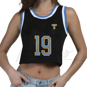 Camisetas Deportivas Personalizadas de Poliéster de Alta Calidad, Cortas, de Secado Rápido y Transpirables para Mujer, para Baloncesto, Fútbol y Fútbol Americano - Product Image 1