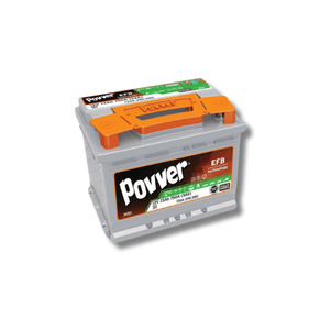 Povver 12V 72 Ah (Ampere) EFB batteria - Product Image 1