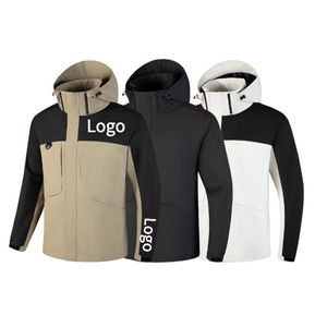 Veste Softshell unisexe avec logo personnalisé, vêtements d'extérieur polyvalents confortables en toile pour un mode de vie actif, couleur/taille/design personnalisable - Product Image 6