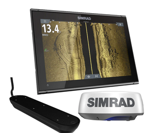 Plotter Cartográfico Simrad GO9 XSE con Radar HALO20+ y Transductor ActiveImaging 3 en 1 para Montaje en Espejo de Popa y Carta C-MAP Discover en venta - Product Image 4