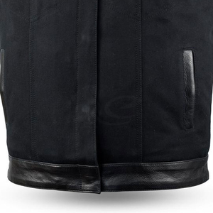 Gilet en cuir pour homme de haute qualité avec poche 5D, coupe-vent et respirant, idéal pour la mode hivernale – Service OEM 2025-26 - Product Image 4