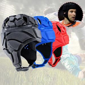Casco de protección de concha suave, equipo de protección de Rugby, casco acolchado, protección contra impactos y colisiones - Product Image 5