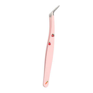 Pinces à cils ergonomiques légères, confortables pour les séances de cils longs dans les salons et les studios à domicile - Product Image 6