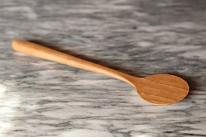 Cuchara de Acacia de madera Natural hecha a mano, utensilio de cocina, herramienta de servicio de agitación para hornear, ergonómica, duradera, ecológica - Product Image 4