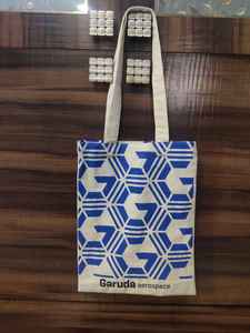 Bolsa de mano ecológica impresa personalizada, lona de algodón reutilizable con asas para compras de supermercado, embalaje de regalo, proveedor a granel al por mayor - Product Image 4