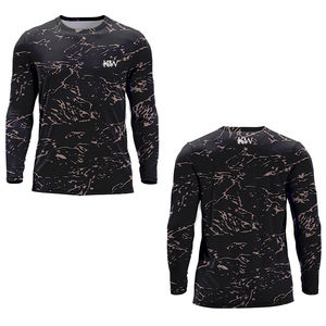 Camisa de Pesca Personalizada para Hombre, 100% Poliéster, Transpirable, de Secado Rápido, UPF 50, Impermeable, Manga Larga, Varios Colores, Venta al Por Mayor - Product Image 4