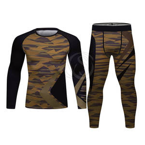 Ropa de Compresión para Hombre de Último Diseño, Ecológica, Transpirable, de Secado Rápido, Spandex/Poliéster, Ropa Deportiva de Manga Larga, STYLEGRAM WEARS - Product Image 1