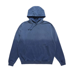 Sudaderas con Capucha de Invierno Unisex de Alta Calidad, Lavadas al Ácido, Ecológicas, de 340 g/m², Sudaderas Extra Grandes para Hombre - Product Image 4
