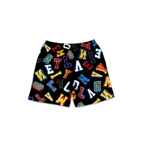 กางเกงขาสั้นแฟชั่นสตรีทสไตล์ฤดูร้อนสำหรับผู้ชายคุณภาพสูง เอวยางยืด ผ้าฝ้าย 100% กันยับ มีกระเป๋าตาข่าย - Product Image 3