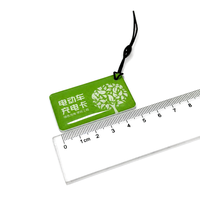 Carte RFID en époxy personnalisée, étanche, 13,56 MHz, MIFARE DESfire, pour la recharge de vélos électriques et de véhicules électriques