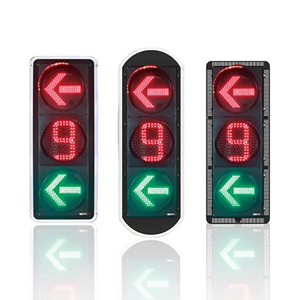 Bộ 3 8-inch 200mm dẫn đèn tín hiệu giao thông trong màu đỏ hổ phách màu xanh lá cây kết hợp - Product Image 3