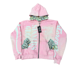 Sweat à capuche en détresse Vintage déchiré Streetwear pull décontracté hommes femmes sweat à capuche en détresse Vintage pull à capuche en détresse - Product Image 4