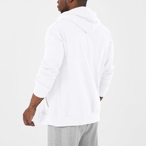 Sweat à capuche zippé 100% coton doublé, lavé à la pierre, imprimé numérique, broderie 3D - Product Image 1