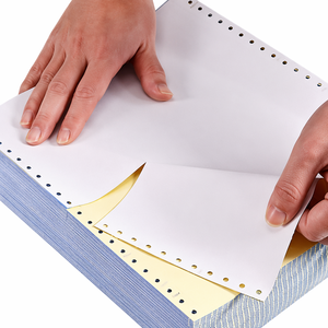 Papel Autocopiativo Premium 120x93mm, 2, 3, 4, 5 Capas, Papel NCR para Impresora de Computadora, para Formularios de Oficina, Facturas, Recibos, Imagen Azul - Product Image 4