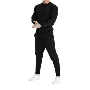 Survêtements pour hommes de haute qualité respirant tricoté 2 pièces tenues athlétiques décontractées survêtements pour hommes ensemble ensembles de survêtement - Product Image 2