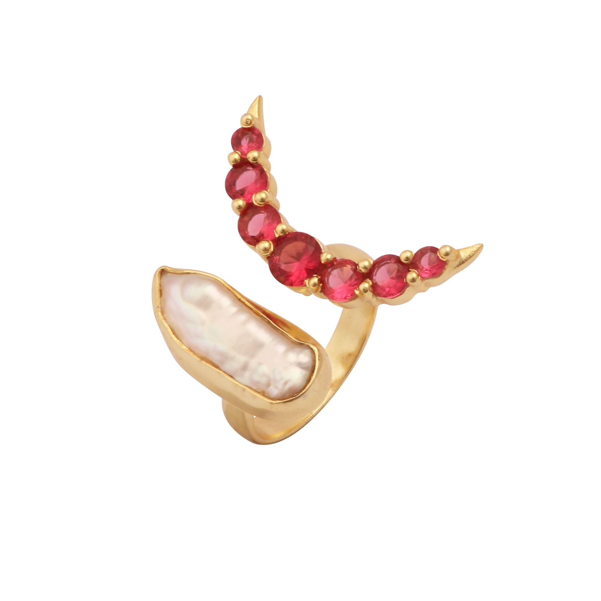 Pearl & Pink Fuchsia Quartz