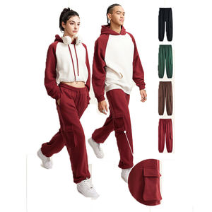 Conjunto de Sudadera con Capucha y Pantalones Deportivos Cortos de Doble Capa Gruesos Personalizados de Alta Calidad para Hombre y Mujer - Product Image 3