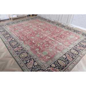 Vintage Turkish <b>Runner</b> Rug 0.8x13.3 ft, <b>Red</b> Wool Rug - Product Image 3