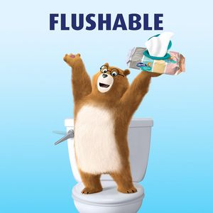 Charmin. Lingettes humides jetables non parfumées Freshmates, 12 paquets, 40 lingettes par paquet, Prime Pantry - Product Image 5